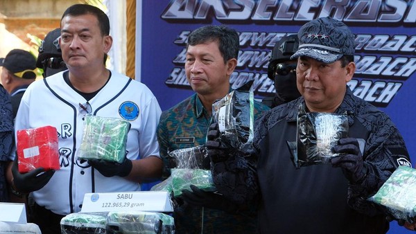 BNN Musnahkan Narkotika dari Delapan Kasus Berbeda di Bali