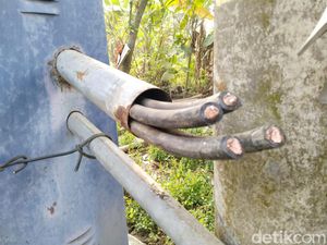 Kabel Gardu PLN di Mojokerto Kembali Dicuri Maling, Listrik Satu Desa Padam