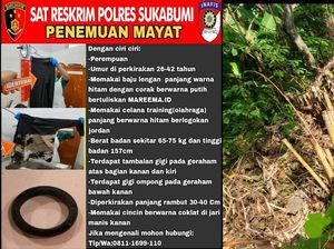 Misteri Mayat Wanita Bercelana Training Membusuk di Lembah Sukabumi