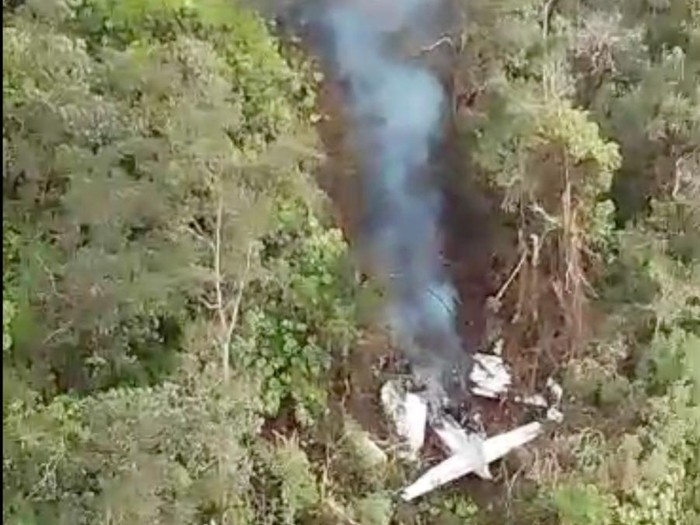 Pesawat SAM Air jatuh di hutan di Kabupaten Yalimo, Papua Pegunungan.