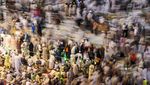 Potret Jemaah Haji Padati Masjidil Haram