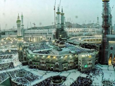 Potret Jemaah Haji Padati Masjidil Haram