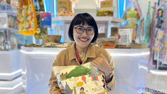 Sanjung Sari Pursie, pemilik Sancraft