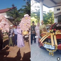 Wolipop sudah menghubungi Riyan yang mengunggah video viral di TikTok. Dia sudah memberikan izin kepada Wolipop untuk mengutip video unggahannya. Pasangan pengantin bernama Wahyu dan Nita. Acara lamaran itu terjadi di Desa Rongsong, Kecamatan Nonggunung, Pulau Sapu, Kabupaten Sumenep. Diwawancara media, acara prosesi pernikahan ini hampir mencapai Rp 1 Miliar. Uang mahar berjumlah Rp 300 juta. Mobil baru Rp 400 juta. Foto: Dok. TikTok @riyanputramadura.