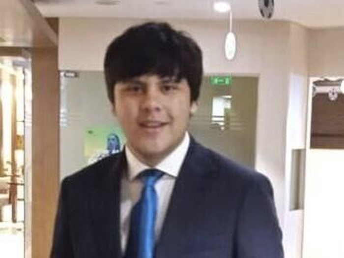 FILE - This undated photo provided by Engro Corporation Limited shows Suleman Dawood. The missing submersible Titan imploded near the wreckage of the Titanic, killing all five people, Shahzada Dawood, Suleman Dawood, Paul-Henry Nargeolet, Stockton Rush, and Hamish Harding, the U.S. Coast Guard announced, Thursday, June 22, 2023. (Engro Corporation Limited via AP)