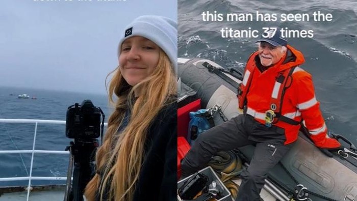 TikToker Rekam Momen Kapal Selam