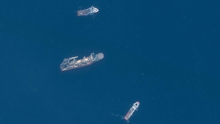 A view shows the ROV (Remotely Operated underwater Vehicle) Victor 6000 in this undated photograph released by Ifremer. Olivier Dugornay - Ifremer - CCBY/Handout via REUTERS  THIS IMAGE HAS BEEN SUPPLIED BY A THIRD PARTY. NO RESALES. NO ARCHIVES.