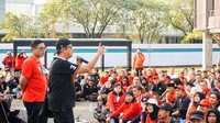 Para kader Taruna Merah Putih (TMP) DKI Jakarta siap memerahkan acara peringatan Bulan Bung Karno besok.