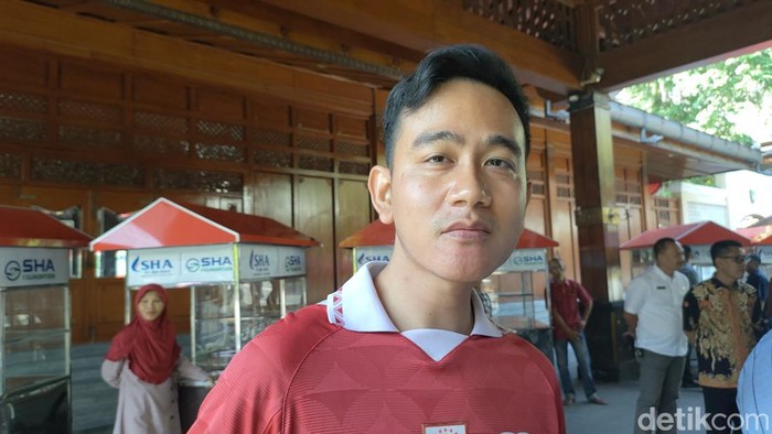 Wali Kota Solo Gibran Rakabuming Raka di Balai Kota Solo, Jumat (23/6/2023).