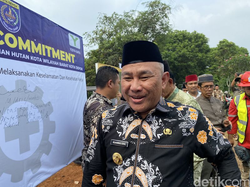 Walkot Depok M Idris (Devi/detikcom).