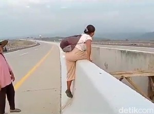 Viral Petani Sumedang Panjat Pembatas Tol Cisumdawu Demi ke Sawah
