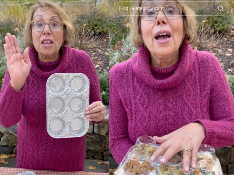 5 Aksi Nenek-nenek Konten Kreator yang Lincah Saat Masak