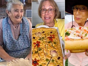 5 Aksi Nenek-nenek Konten Kreator yang Lincah Saat Masak