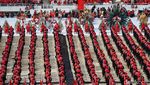 7.000 Satgas Cakra Buana Hentak Puncak Bulan Bung Karno di GBK