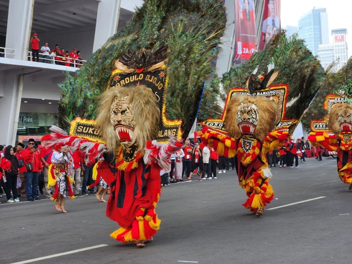 Atraksi Reog Ponorogo di Bulan Bung Karno 2023