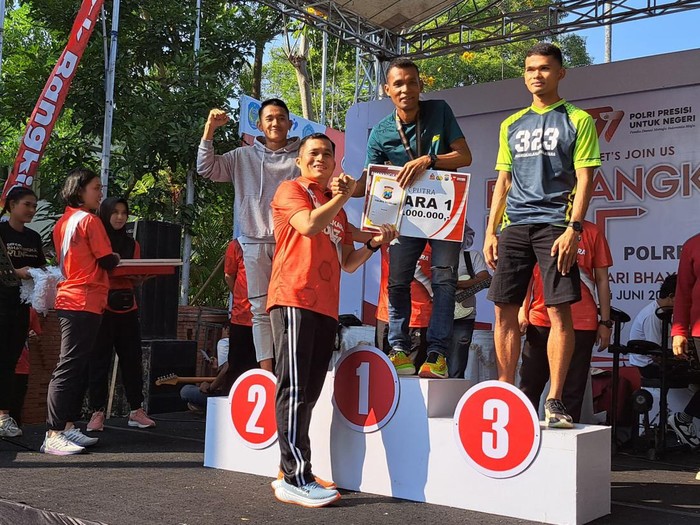 Bhayangkara Run Polres Nganjuk 2023