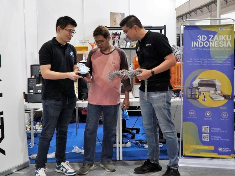 Cetak 3 Dimensi Hadir di Festival Pop Culture Komik