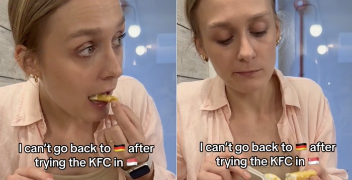 Cicip French Fries Keju KFC di Singapura, TikToker Jerman Bilang Begini