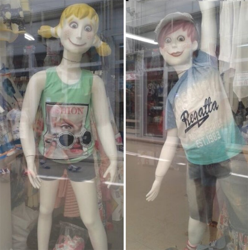 Desain gagal yang creepy