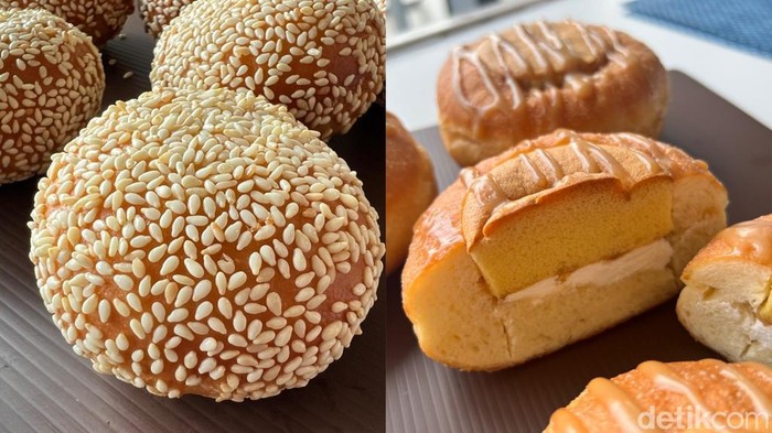 donat onde-onde dan flan