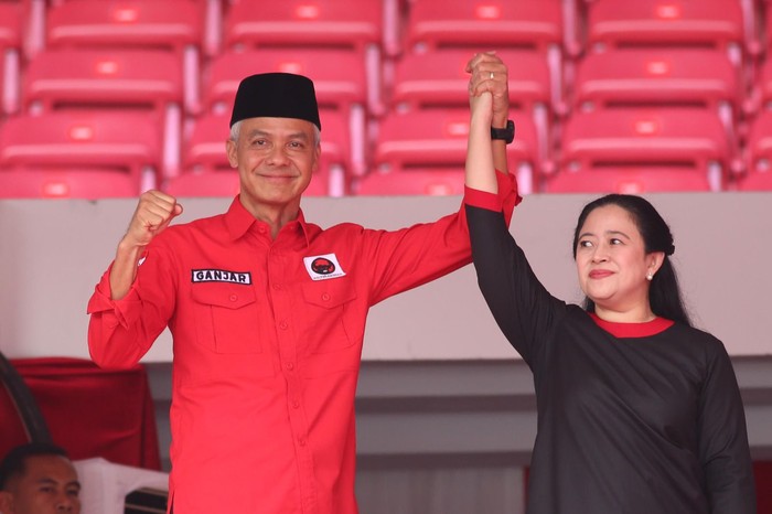 Ganjar dan Puan Maharani