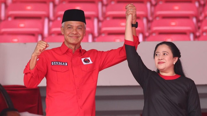 Ganjar dan Puan Maharani