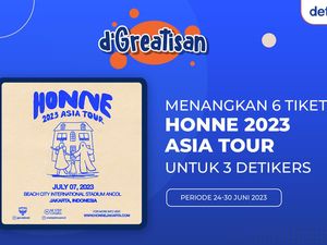 Daftar Pemenang Tiket Konser Honne di Jakarta, Cek Nama Kamu!