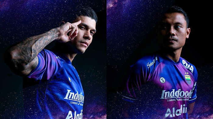 Jersey ketiga Persib untuk Liga 1 2022/2023.