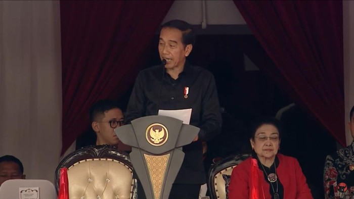 Jokowi di Acara Bulan Bung Karno