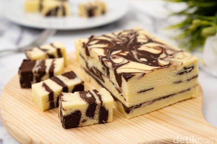 Lembut Legit Cake Marmer Kukus ala Chef Yongki Gunawan, Ini Tipsnya!