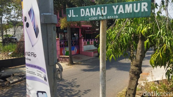 Lokasi kejadian Jalan Danau Yanmur, Kecamatan Kedungkandang, Kota Malang