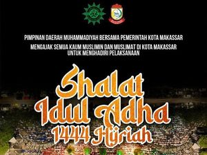 Daftar Lokasi Sholat Idul Adha Muhammadiyah 28 Juni 2023 di Makassar