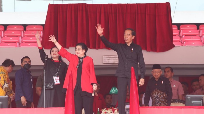 Megawati dan Jokowi saat Bulan Bung Karno