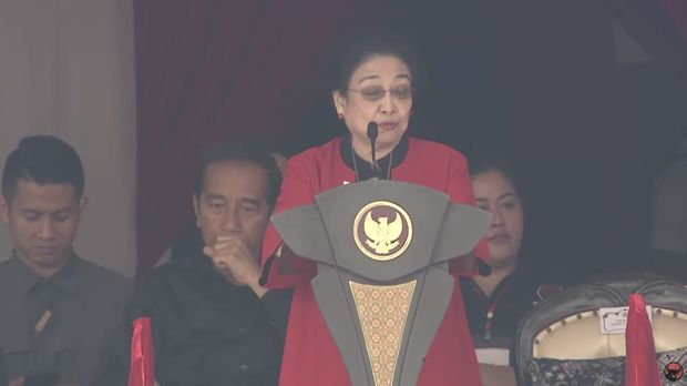 Megawati Soekarnoputri (Tangkapan layar Youtube)