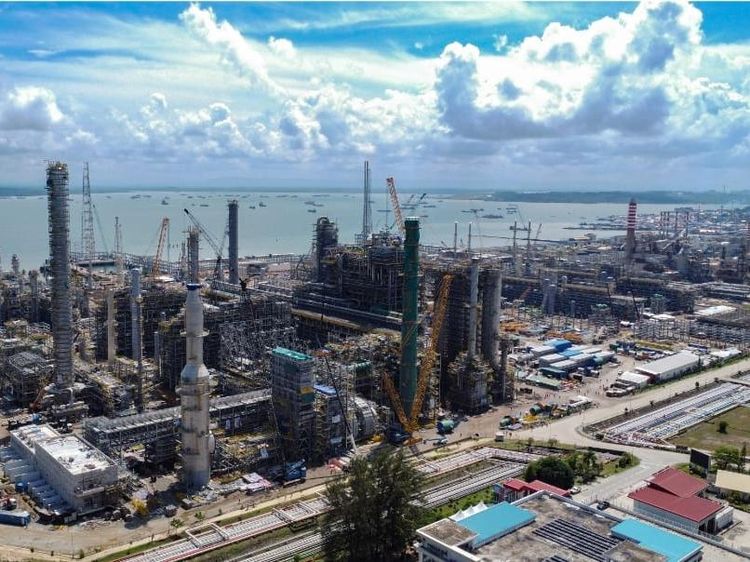 Mengintip Kilang Modern Pertamina di Balikpapan dari Udara