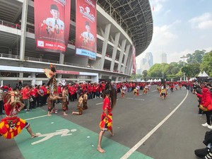 Ada Reog-Barongsai di Puncak BBK 2023, Tina Toon: PDIP Rumah Kita Bersama