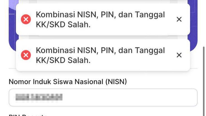 Pendaftaran PPDB Jatim tahap II yang masih dikeluhkan warga.