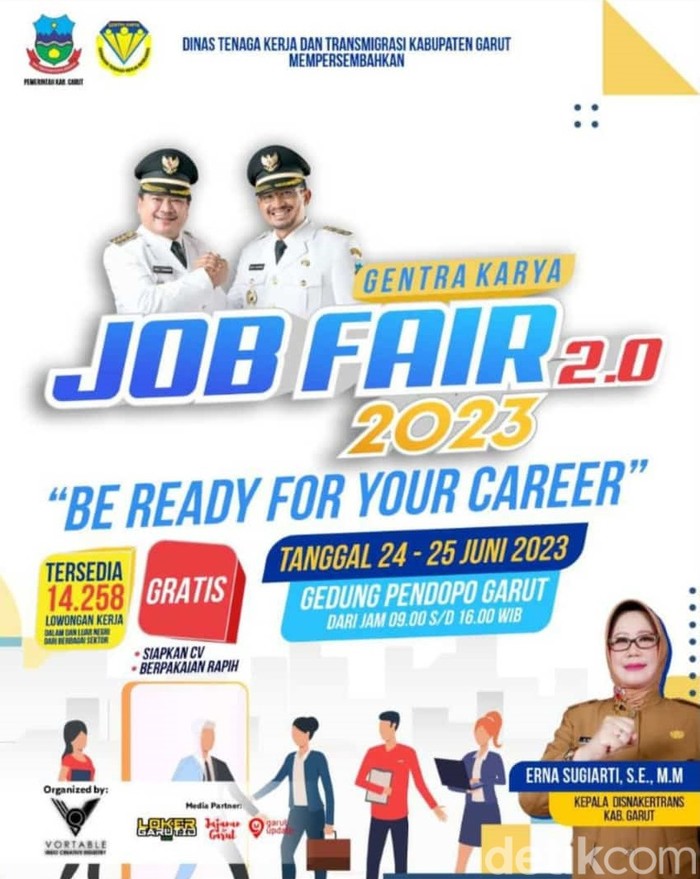 Poster Job Fair di Garut