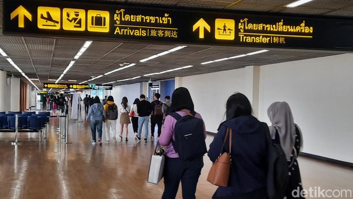Suasana terkini di Bandara Don Mueang, Bangkok, Sabtu (24/6/2023).