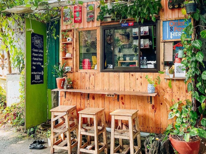 Coffee shop mikro, tempat ngopi yang mungil ada beberapa di Jakarta Selatan