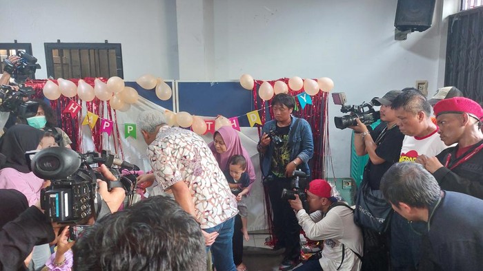Ganjar Pranowo blusukan di Pademangan, Jakut