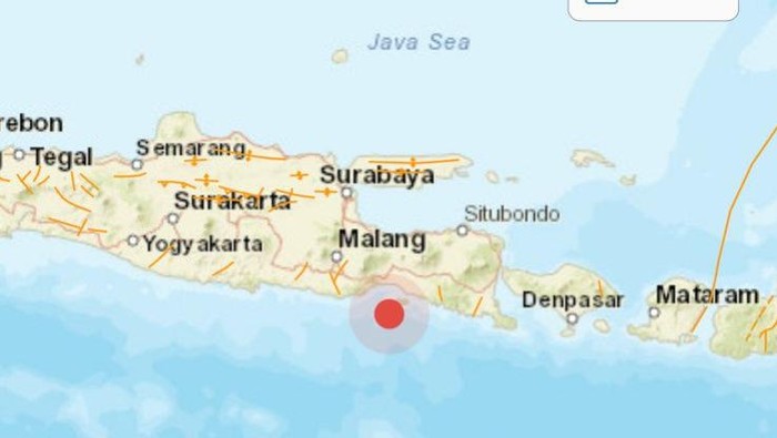gempa lumajang M 4,1