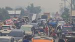 Kabut Asap Karhutla Selimuti Banjarbaru Kalimantan Selatan