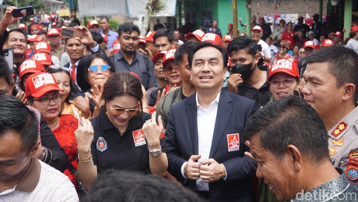 Ketum PSBI Effendi Simbolon (Goklas Wisely/detikSumut)