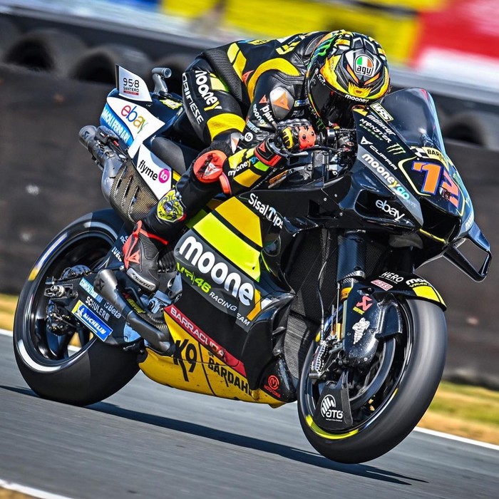Marco Bezzecchi di MotoGP Belanda 2023