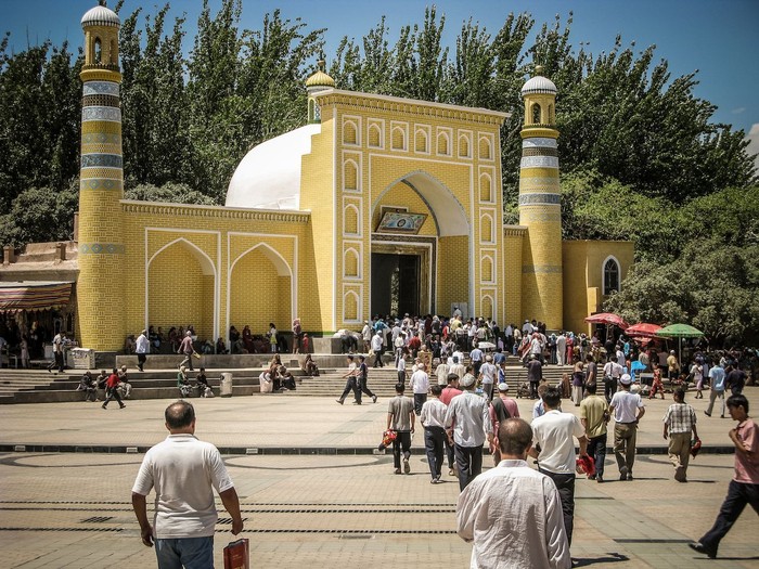 7 Potret Keindahan Arsitektur Masjid Bersejarah di China