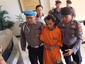 Tampang Penebas Wanita Membabi Buta Hingga Tewas di Pantai Legian