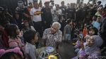 Momen Ganjar Blusukan ke Gang Sempit di Jakarta Utara