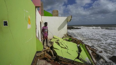 Nestapa Nelayan Sri Lanka, Erosi Merusak Rumah dan Mata Pencaharian