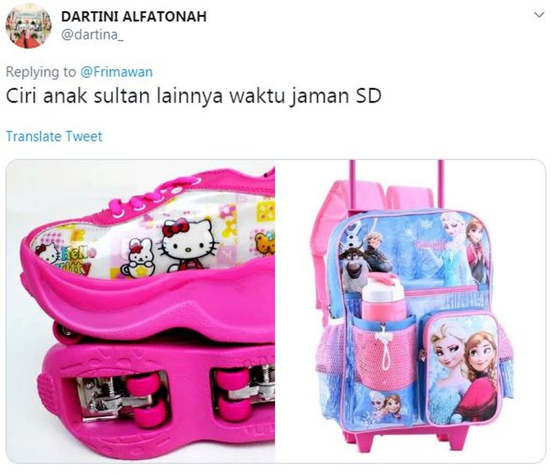 Ini dia ciri-ciri orang kaya versi anak kecil. Mana nih ajaran kocak yang pernah kamu anut?
